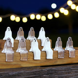 Maxbell 20 Pieces Halloween Miniature Ghost Decor for Windowsill Accessories Desktop