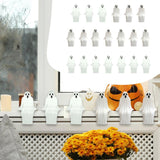 Maxbell 20 Pieces Halloween Miniature Ghost Decor for Windowsill Accessories Desktop