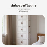 Foldable Storage Cabinet with Transparent Double Doors, Multitier Organizer for Living Room, Kitchen, Toys & Snacks White 65cm U 5 Tiers