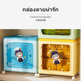 130L Large Foldable Storage Box with casters, double-sidedOpening Design, perfect for Clothes & Toys Solid Yellow