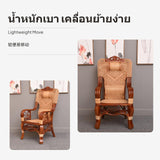 3-Piece Rattan Chair Set, Handwoven Leader Chair Chair, High support Support, Wood Frame, Lounge for Office & Home