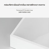 2-Pack Bathroom Mirror Cabinet Slant Storage Box, Wall-Mounted, No-Drill