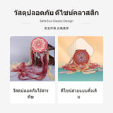 2-Piece Dunhuang Hand Drum, Ribbon Tambourine, Kids Hanfu Dance Prop Bubushenglian 17.78cm