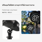 light-emitting diode投射灯, 防水插地草坪灯, 超亮户外景观射树灯, สวน, ต้นไม้, IP65 White/Warm White 18W 14.5cm