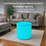 illuminated light Up Stool, Waterproof Coffee Table, Rerechargeable, Remote Control, Party Decor
