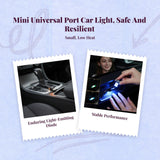 Light-emitting diode car interior atmosphere light, Universal Serial Bus night light, mood lighting decor Multicolor #1