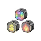 Bike Smart Brake Sensing, light-emitting diode Rear Light, Waterproof, Universal Universal Charging PortC-type port, Night Riding Black 3pcs other