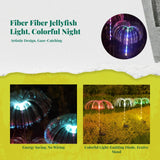 Solar Jellyfish Lights, Outdoor Garden, Waterproof, Color Changing light-emitting diode Decor 1-Layer Color Light 8 Pieces
