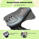 Motorcycle Headlight Assembly, Universal Fit for Bikes, Waterproof, Suitable for Night Riding Handlebar Guards Blue