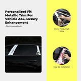 Front Lower Grille Trim, Compatible with vehicle A6L 2019-2025,, tailored Fit Front Fog Light 2pcs For 19-22 Dynamic