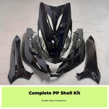 Electric Scooter Frame Kit, PP Components, Universal Replacement, Repair Accessory Transparent Rear Tail Light