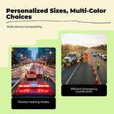 Light-emitting diode Emergency Warning Light Bar, yellow flashing, waterproof, vehicle roof Orange Yellow other