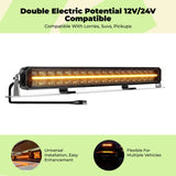 Lighting Strip Bar, All-Terrain Vehicle Driving Light, Waterproof ring Ring, 12V 24V Light Only 131.1cm 220W