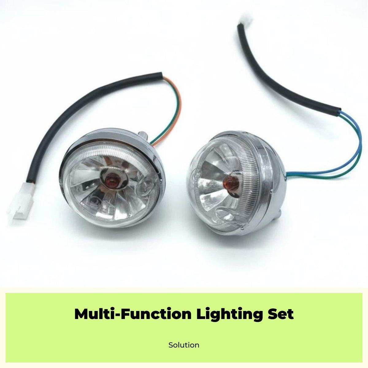 Electric Scooter Headlight, light-emitting diode Rear Light, Brake, Turn flasher Assembly, Waterproof, Universal for Customization Red Taillight other