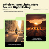 Motorcycle Headlight Assembly, light-emitting diode Turn marker, Waterproof, Front Light, Compatible with GY6 Scooter Rear turn signal other