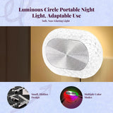 Car Atmospheric Light, universal port light-emitting diode Multicolor Night Light, Interior Ambience Decoration Ice Blue 1pc