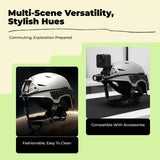 Cycling Helmet, street bike, breathable and adjustable, adult outdoor Silver XL