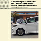 Exterior kit for 40 Series vehicle, modified grille, sport trim accessories White Tail wing with light