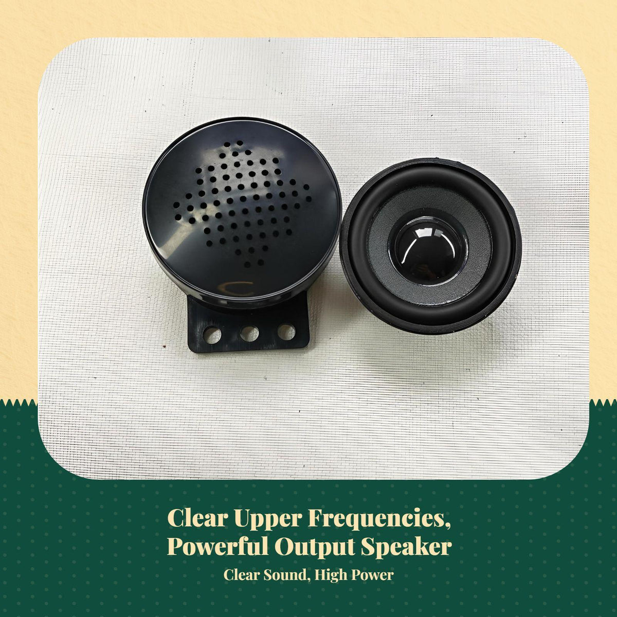 57mm Waterproof Loudspeaker, Attraction Speaker, Mini Box, Alarm, High Strength Int magnet+shell 4ohm 5W