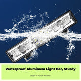 Car light-emitting diode Hood Light Strip, Waterproof, 12V/24V, Universal, super Bright Yellow White Strobe 30cm 60LEDs