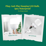 Light-emitting diode bulb, waterproof E27 hanging socket, energy saving, intensely-bright 15W 3m
