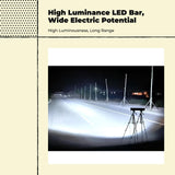 Car light-emitting diode Hood Light Strip, Waterproof, 12V/24V, Universal, super Bright White 65cm 120LEDs