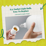 Light-emitting diode bulb, waterproof E27 hanging socket, energy saving, intensely-bright 10W 5m