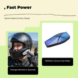 Motorcycle Helmet audio link Headset, Speed high-performance, IP67 Waterproof, Noise Cancelling, Touring & Outdoor S1 Dusk Gray other