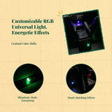 Universal Serial Bus light-emitting diode mood night light, color-changing, car/home decorative light Colorful Slow Flash other