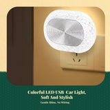 Car Interior light-emitting diode port Mood Light, cordless, Multi-Color, Retrofit Decoration Colorful Gradient 1pc