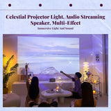 Water Ripple Night Light, cordless sound speaker, bedside lamp, romantic mood Square Plug-in other