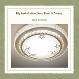 Light-emitting Diode Ceiling Light Retrofit Board, 18W, Round/Square, 5 Color Temperatures, Replacement Panel 3-color 48W 27cm