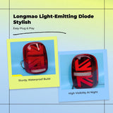 Assembly, Electric Vehicle Rear Light, Waterproof, Car Accessories #2 Left