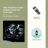 Light-emitting diode Dome Light, 36mm Car Interior Task Light, License Plate Bulb, Polar Pale Turquoise White T10 3-sided