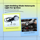 Turn blinker Light, Front and Rear Marker Light, Yellow light-emitting diode Bulb, Universal Fit Front 1pair