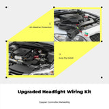 Headlight Wiring Harness, Compatible with Wuling Hongguang S, Baojun 730, High/Low light Conversion, Waterproof 12V Rongguang Mini Truck other