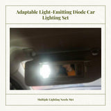 Light-emitting diode interior light, car trunk, sun visor, makeup mirror, universal White Vanity Light 1pc