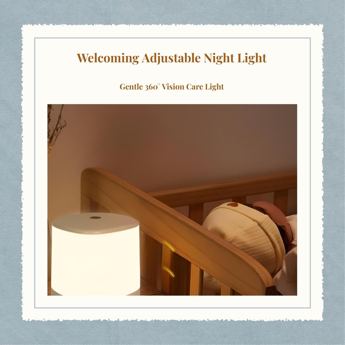 Smart Bedside light-emitting diode Table Night Light, Voice/App Control, Dimmable, for Bedroom, Nursery, Kids Green Gateway Stepless