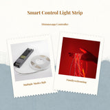 RGB Light-Emitting Diode Strip Light, 24V Auto-Dimmable, Suitable for Closets, Cabinets, and Living Rooms Controller RGB Wireless Touch