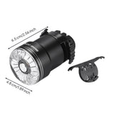 Smart Bike Universal Serial Bus Rechargeable, Brake Sensing, extremely luminous light, Waterproof, Night Riding Transparent 3.3x4.4cm
