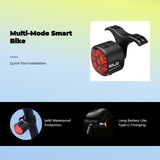 Smart Brake Sensing Bike Light, maximum brightness, Waterproof, Night Riding RGB GL09S