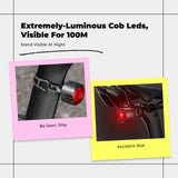 Bike Smart Brake, waterproof, for asphalt terrain cycling Black Basic