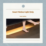 Motion lighting strip Strip Light, Flexible RGB portable connector, integrated 5V, Home Decor Blue 100cm