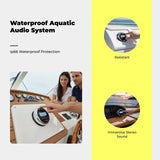 Waterproof Nautical Speaker, Outdoor Stereo, Portable Design Radio Antenna other