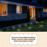 Mini Waterproof Light-Emitting Diode, Multicolor, Remote Control, DIY Model Decoration Colorful 10 Lights + 1 Remote