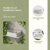 Waterproof Junction Box IP67, Clear Cover, Outdoor Electronic Enclosure White 320x240x110mm