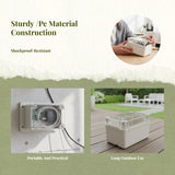 Waterproof Junction Box IP67, Clear Cover, Outdoor Electronic Enclosure White 200x200x95mm