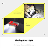 Light-emitting diode headlamp, super bright, rechargeable, motion fishing, outdoor Black T56 Clip+Head+Buckle