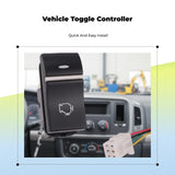 Dashboard Toggle button, waterproof button, 12V 20A, vehicle light control PTO With Plug