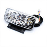 Light-emitting diode Headlight, Taillight, Turn blinker, 48V, Universal Tail Light Assembly 18.5x8cm